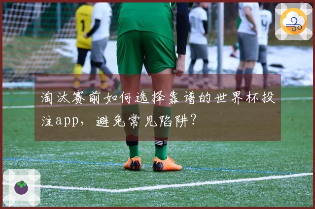 淘汰赛前如何选择靠谱的世界杯投注app，避免常见陷阱？