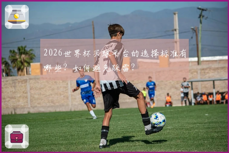 2026世界杯买球平台的选择标准有哪些？如何避免踩雷？